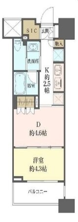 リビオレゾン板橋本町ステーションサイドの物件間取画像